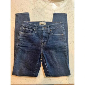 womens Madewell jeans 9inch midrise skinny size 26inch waist